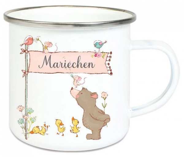 Bärchen Tasche Wechselwäsche Wechselkleidung (personalisiert) für Kindergarten  Wunschname KITA Kindergarten Einschulung Lüttentüddel®